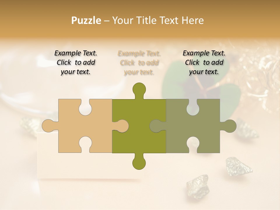 Glitzern Feier Gru PowerPoint Template