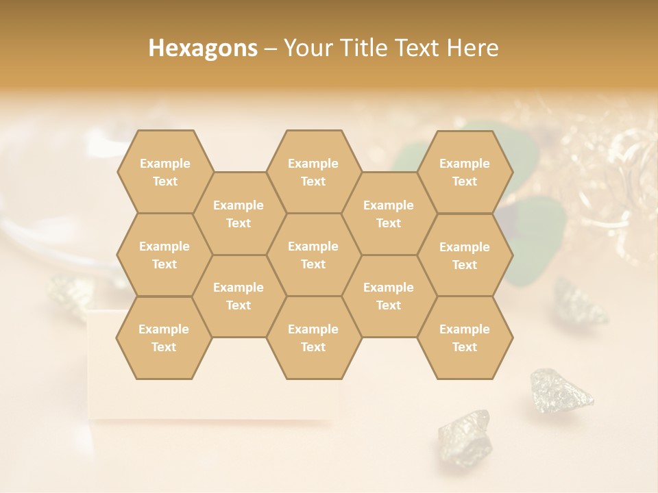 Glitzern Feier Gru PowerPoint Template