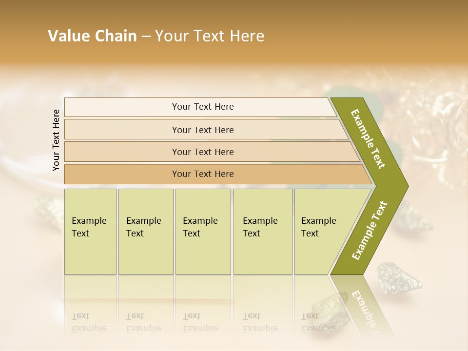 Glitzern Feier Gru PowerPoint Template