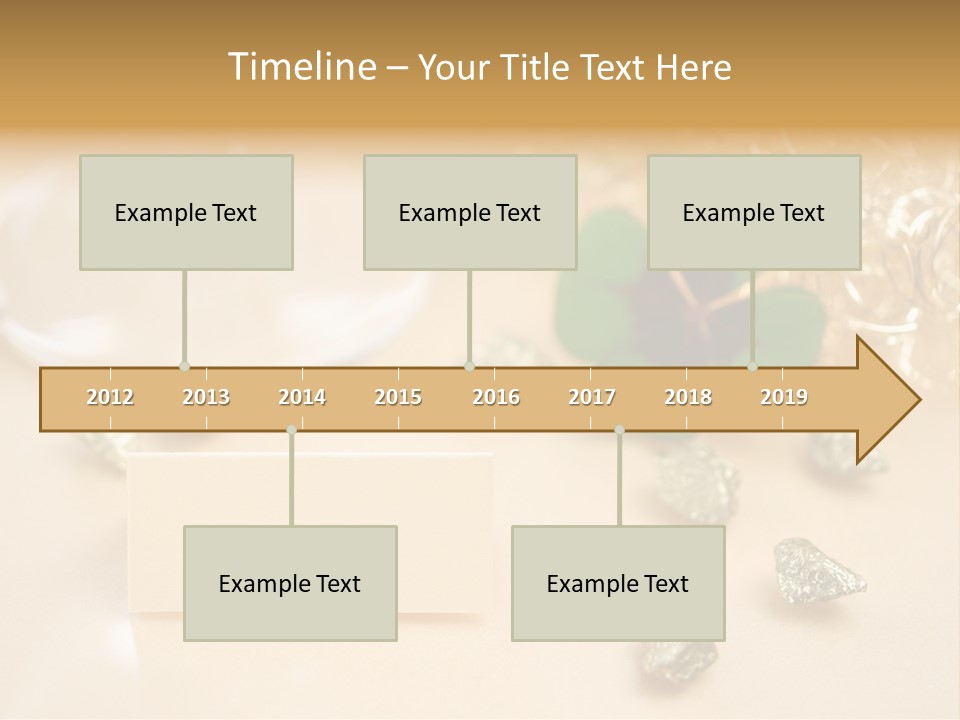 Glitzern Feier Gru PowerPoint Template