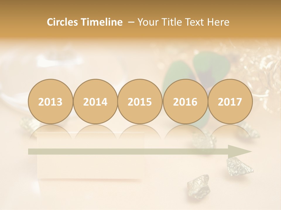 Glitzern Feier Gru PowerPoint Template