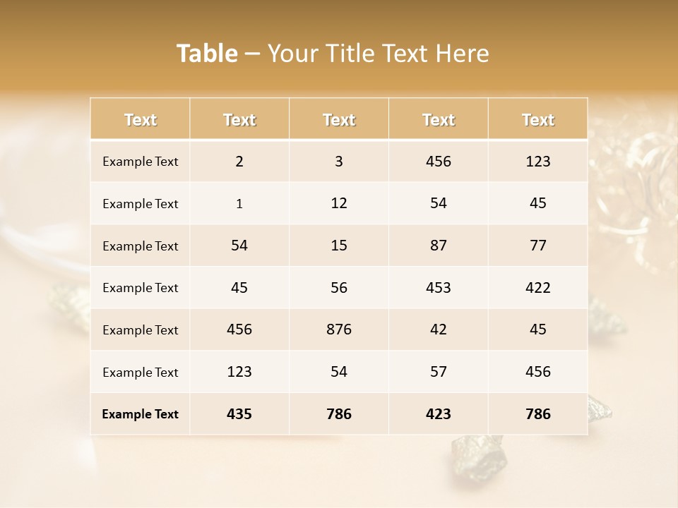 Glitzern Feier Gru PowerPoint Template