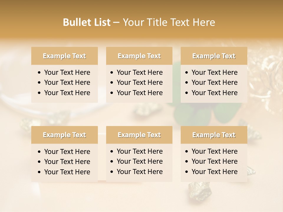 Glitzern Feier Gru PowerPoint Template