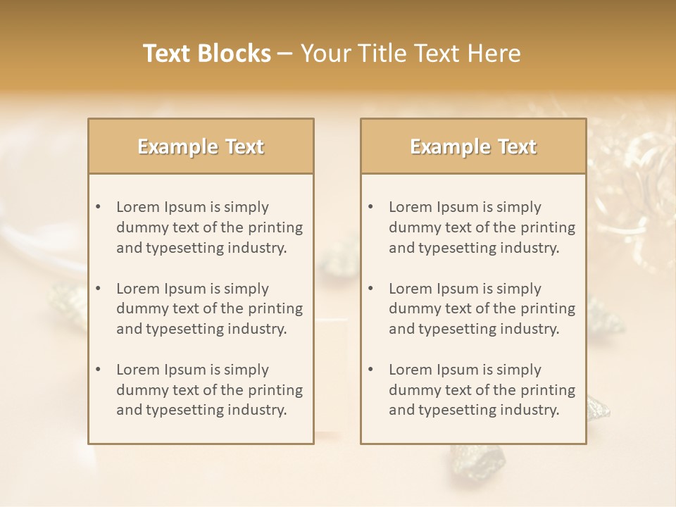 Glitzern Feier Gru PowerPoint Template