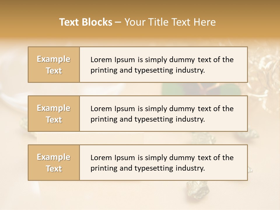 Glitzern Feier Gru PowerPoint Template