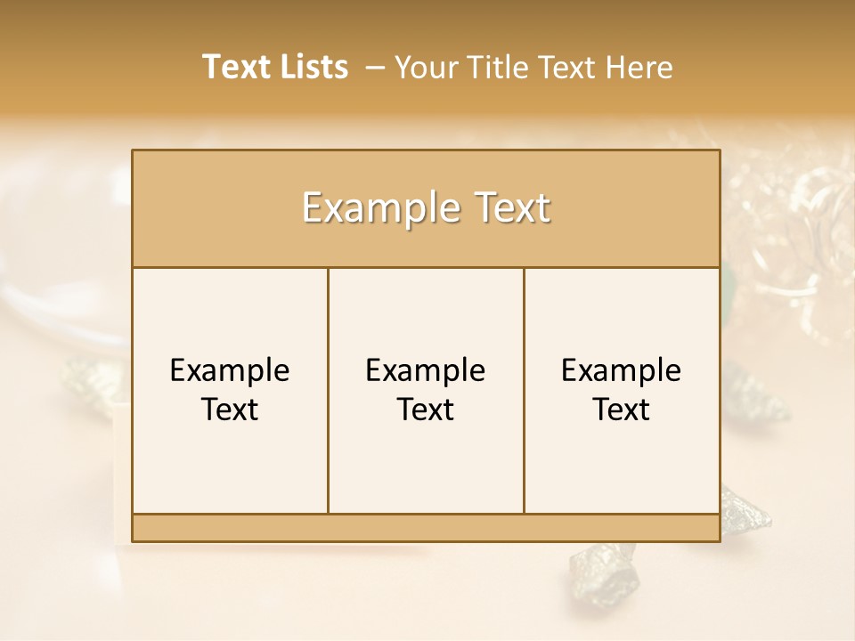 Glitzern Feier Gru PowerPoint Template