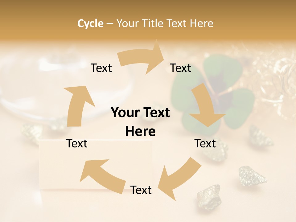 Glitzern Feier Gru PowerPoint Template