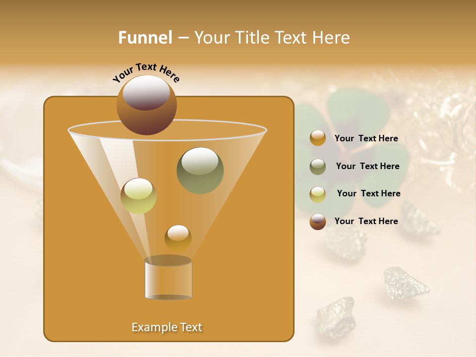 Glitzern Feier Gru PowerPoint Template