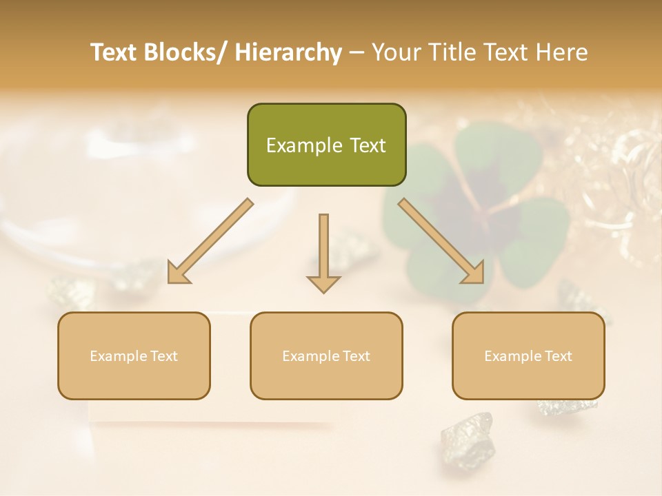 Glitzern Feier Gru PowerPoint Template