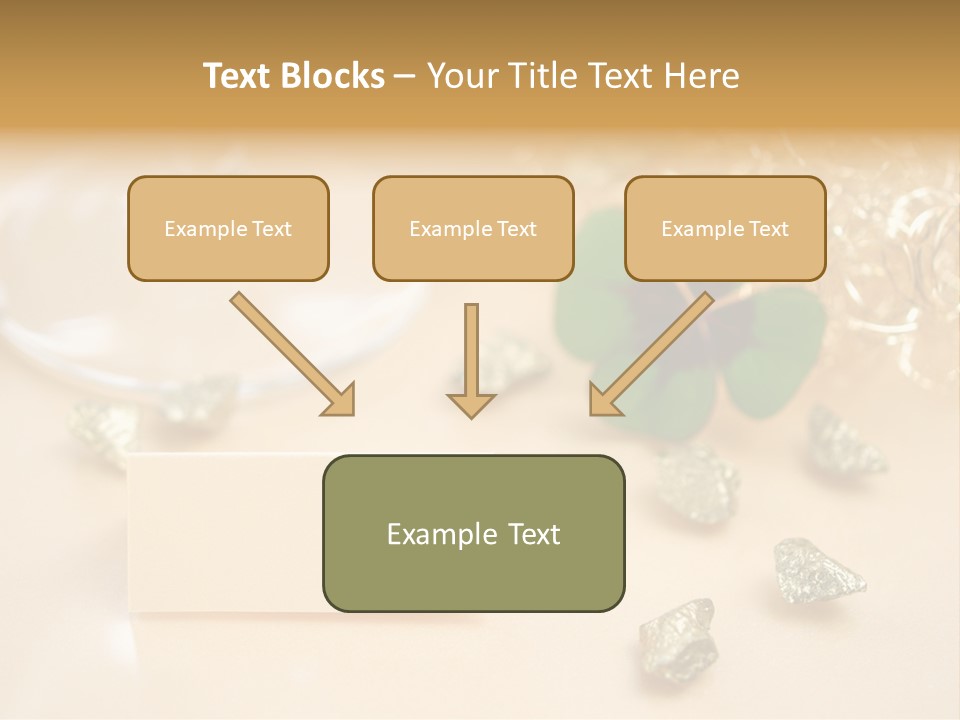 Glitzern Feier Gru PowerPoint Template