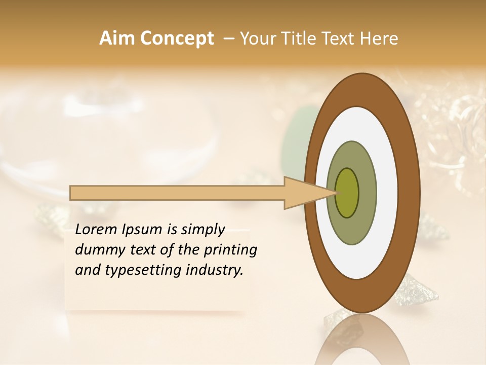 Glitzern Feier Gru PowerPoint Template