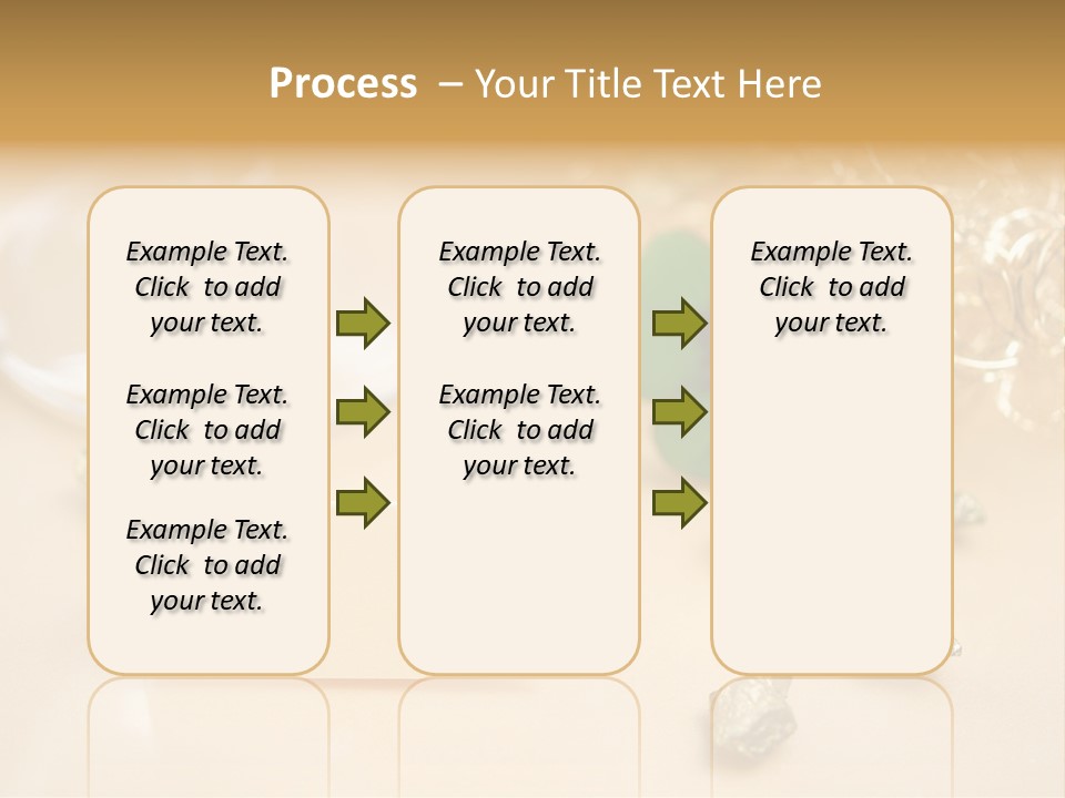 Glitzern Feier Gru PowerPoint Template
