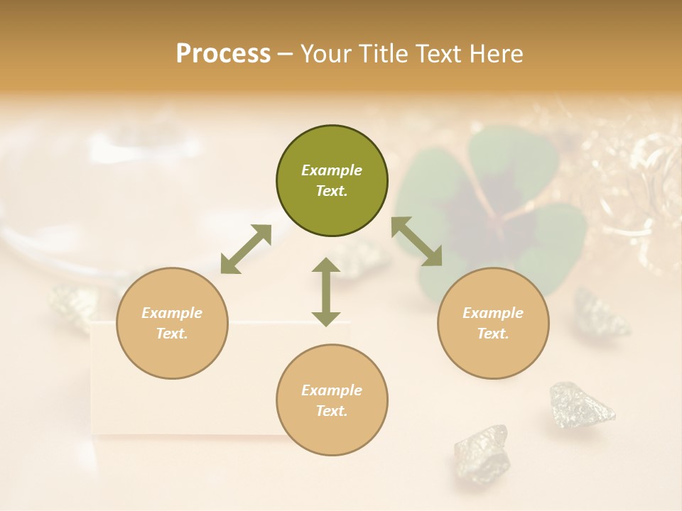 Glitzern Feier Gru PowerPoint Template