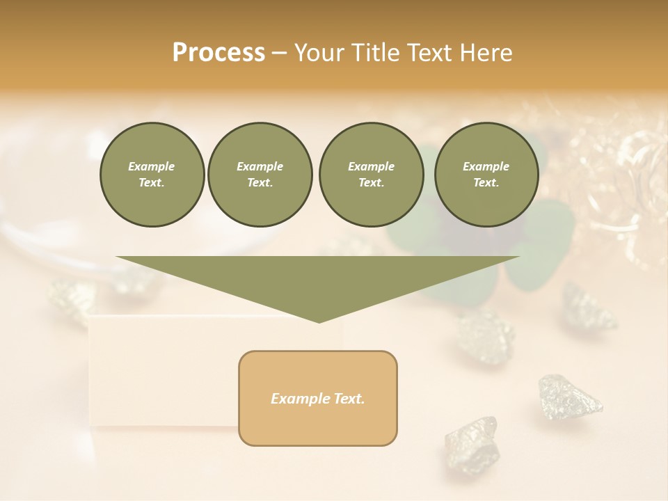 Glitzern Feier Gru PowerPoint Template