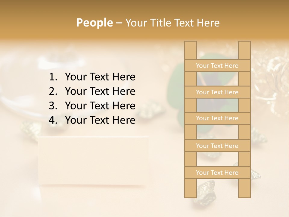 Glitzern Feier Gru PowerPoint Template