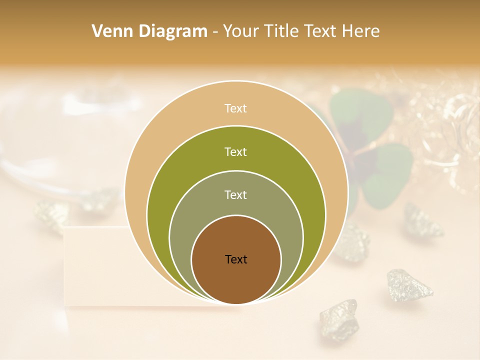 Glitzern Feier Gru PowerPoint Template