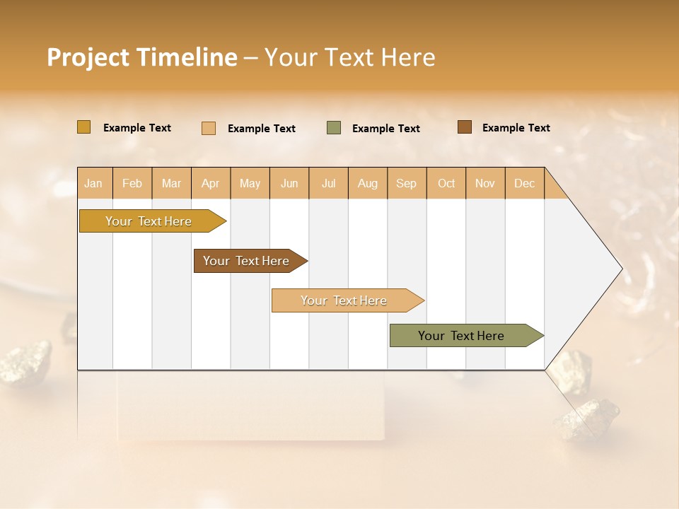 Muttertag Jahreswechsel Sektglas PowerPoint Template