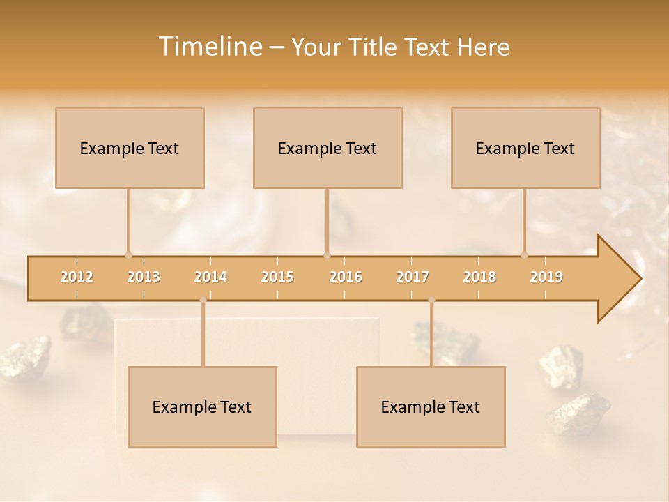 Muttertag Jahreswechsel Sektglas PowerPoint Template
