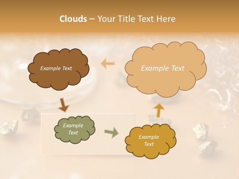 Muttertag Jahreswechsel Sektglas PowerPoint Template