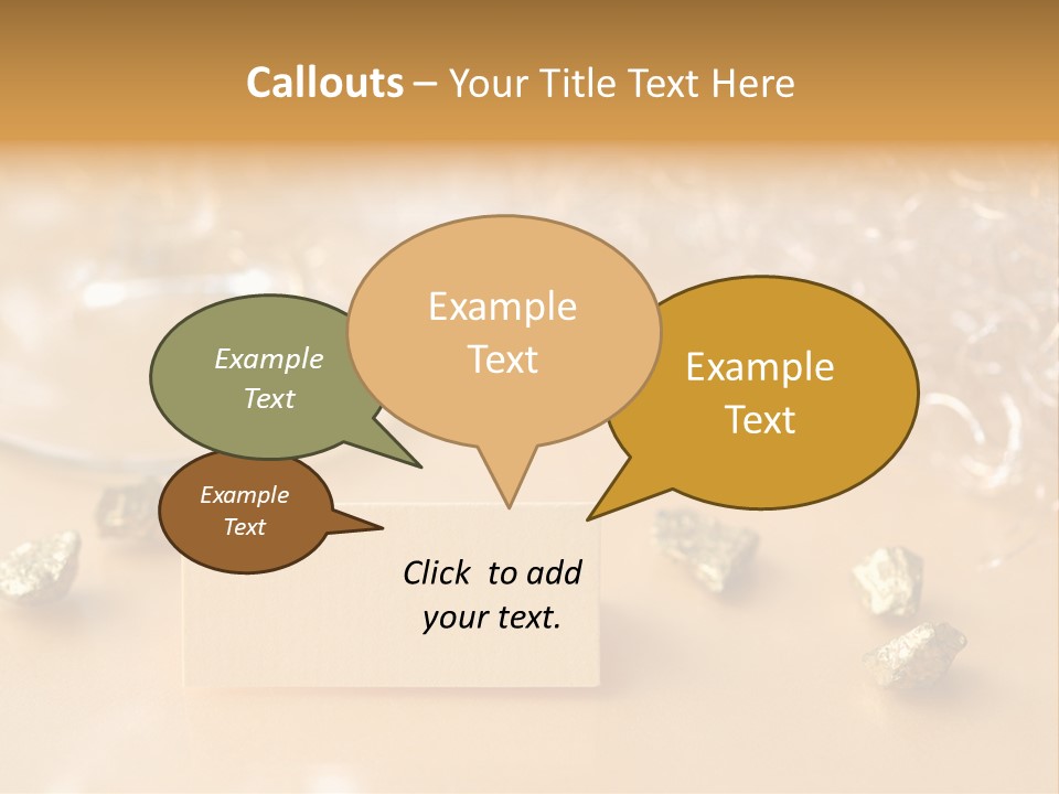Muttertag Jahreswechsel Sektglas PowerPoint Template