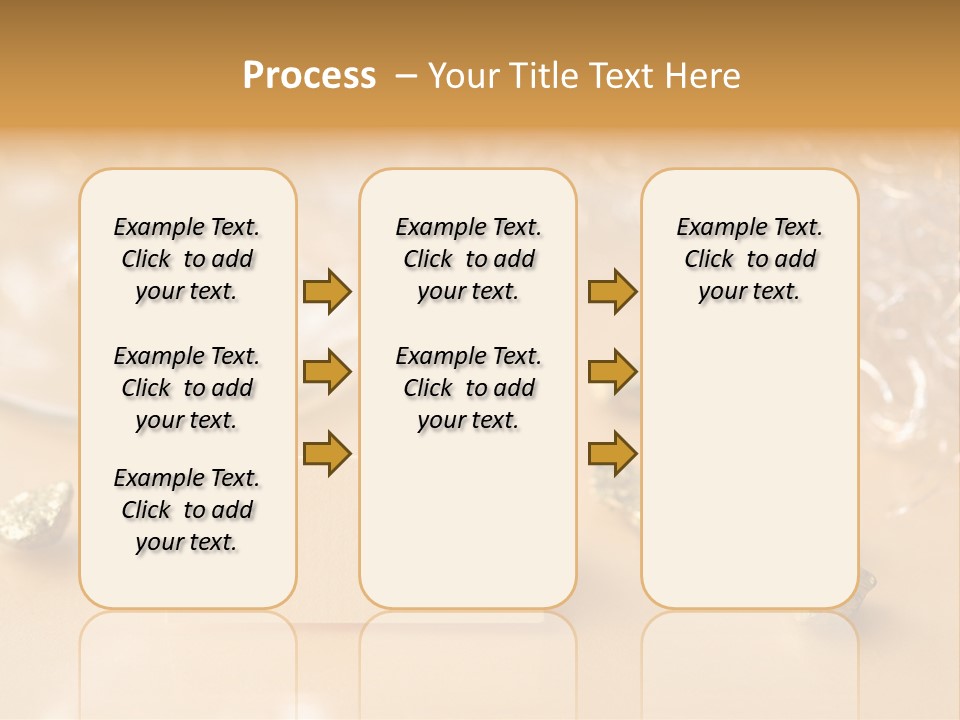 Muttertag Jahreswechsel Sektglas PowerPoint Template