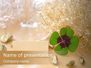 Jahreswechsel Jahreswende Konzept PowerPoint Template