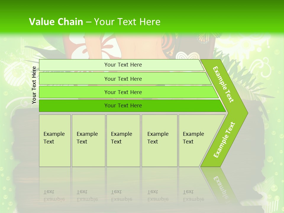 Woman Tree Erotic PowerPoint Template