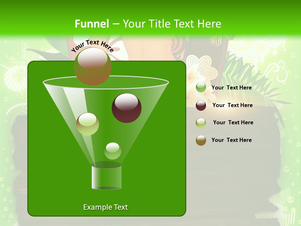 Woman Tree Erotic PowerPoint Template