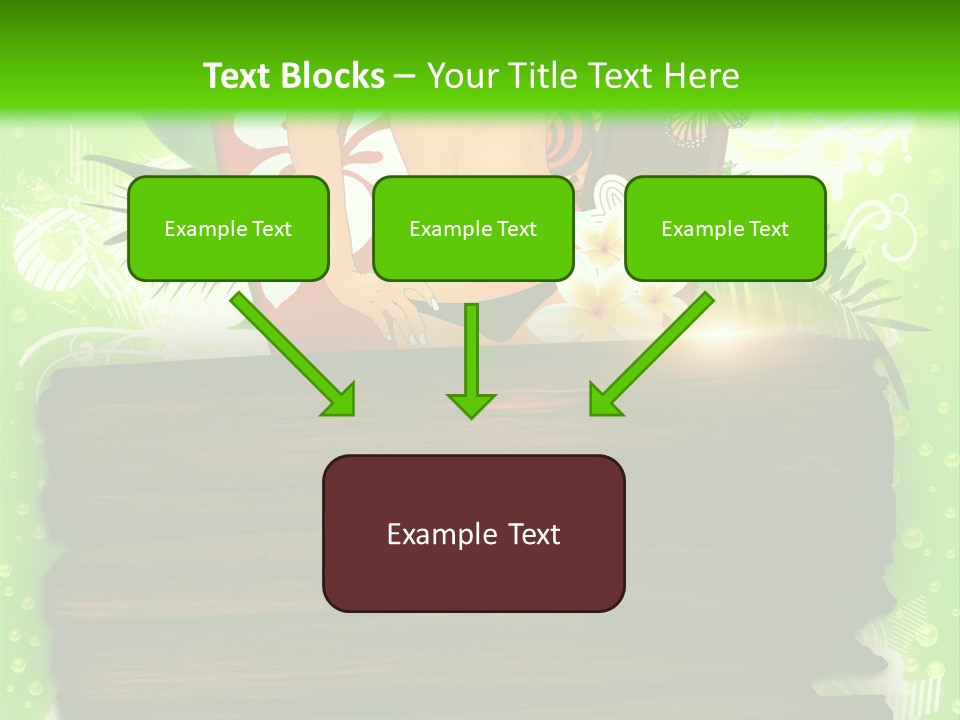 Woman Tree Erotic PowerPoint Template