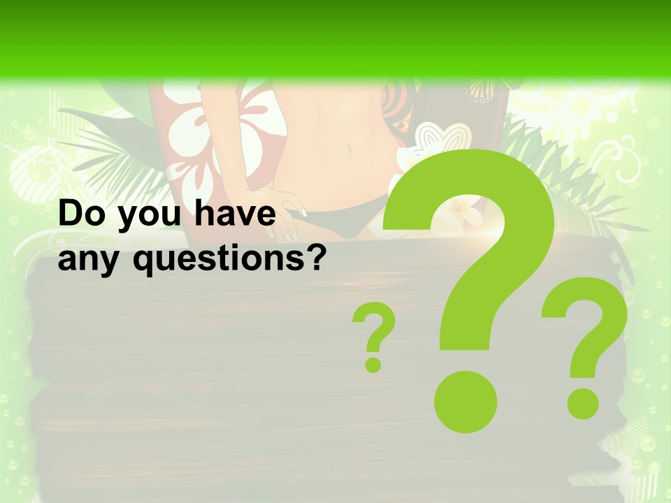 Woman Tree Erotic PowerPoint Template