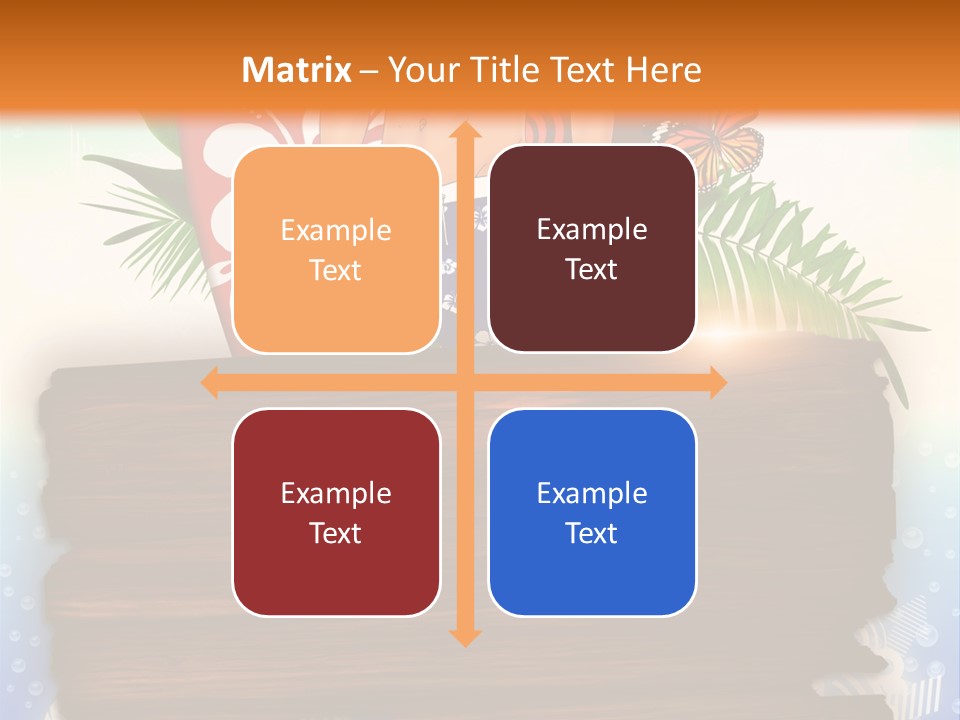 Nature Background Abstract PowerPoint Template