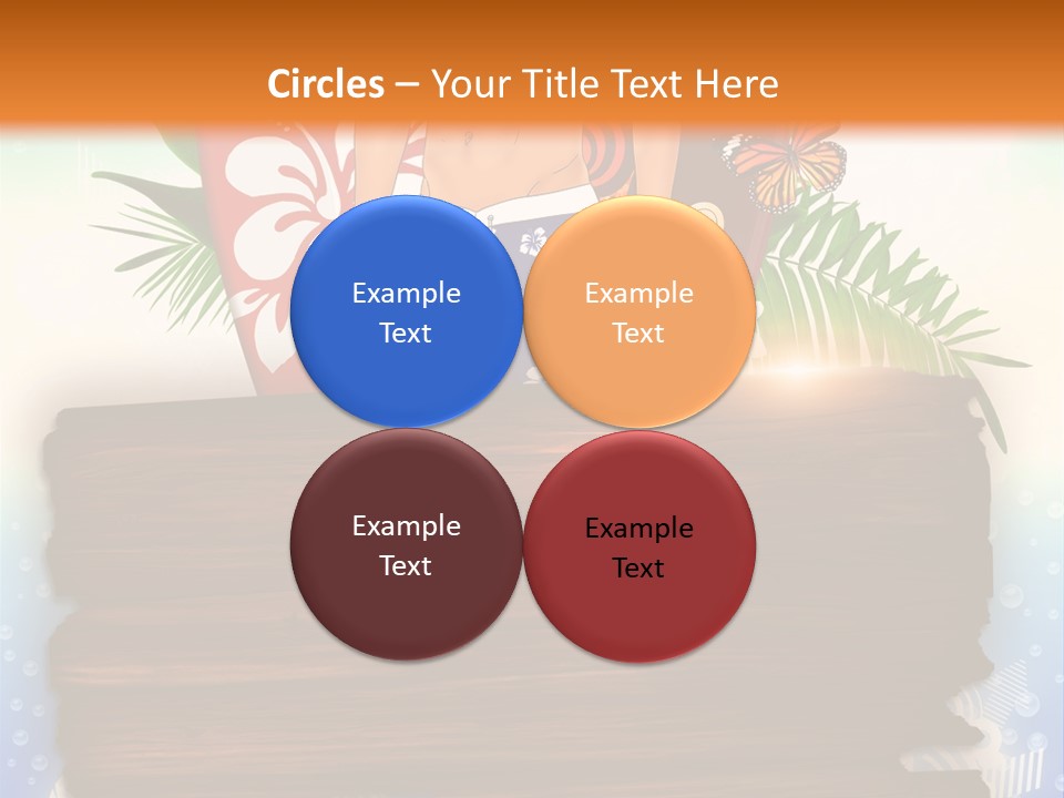 Nature Background Abstract PowerPoint Template