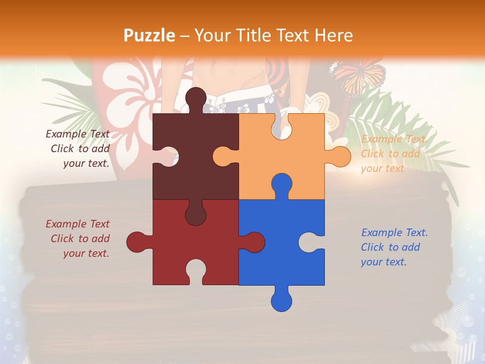 Nature Background Abstract PowerPoint Template