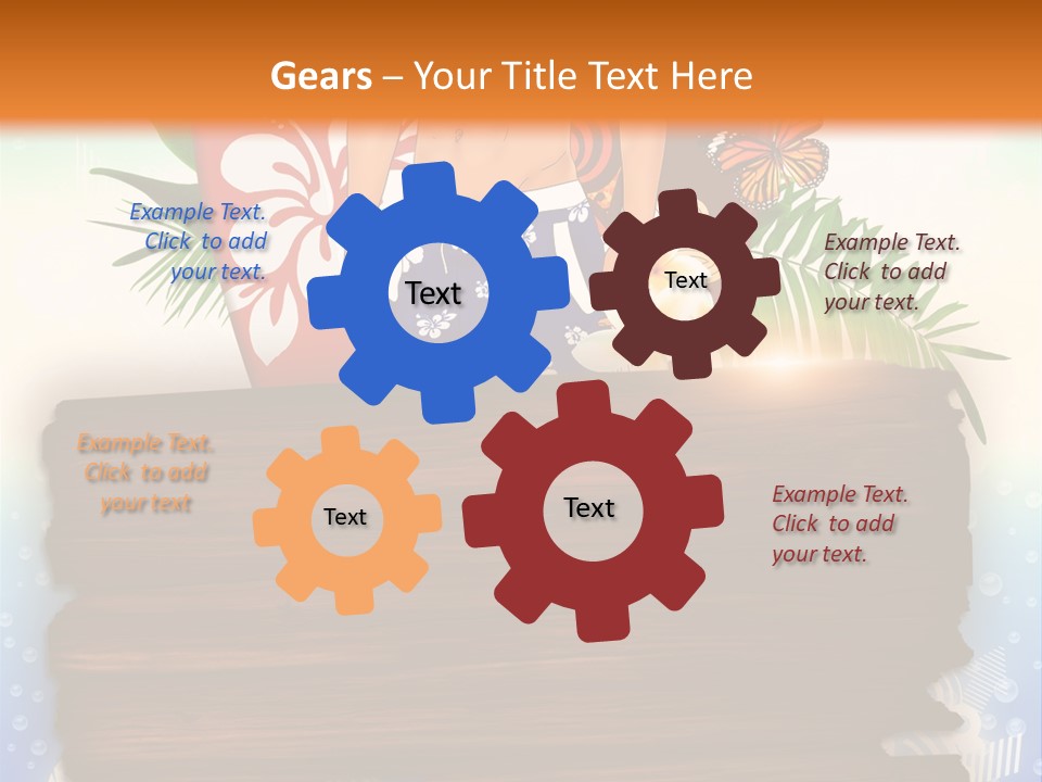 Nature Background Abstract PowerPoint Template