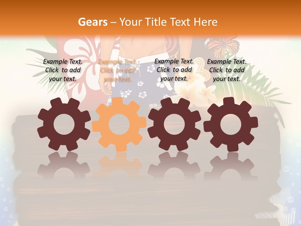 Nature Background Abstract PowerPoint Template