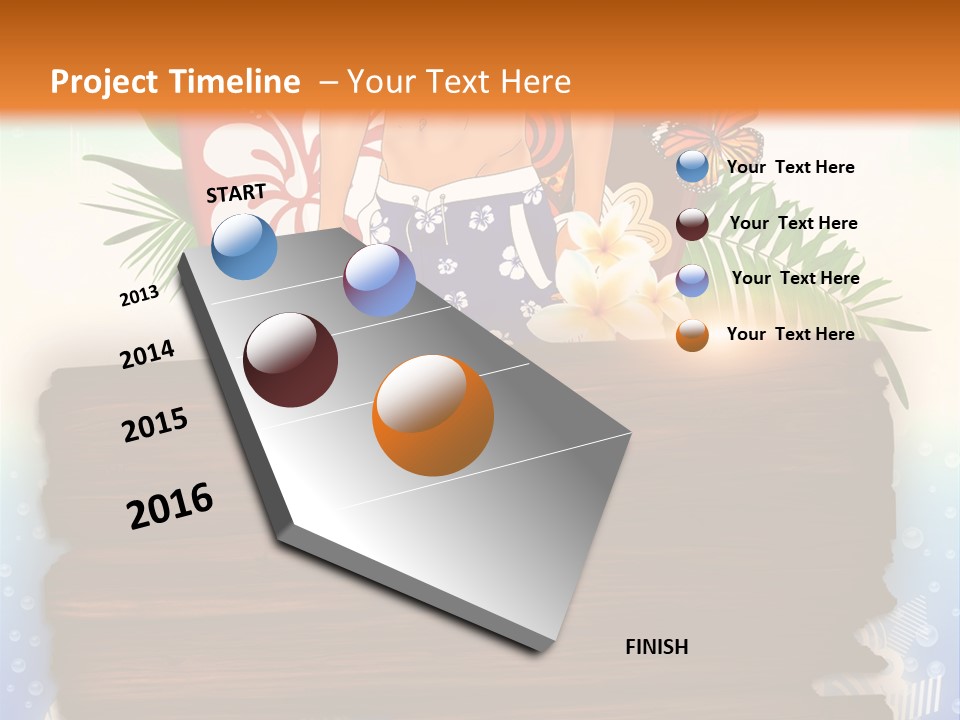 Nature Background Abstract PowerPoint Template