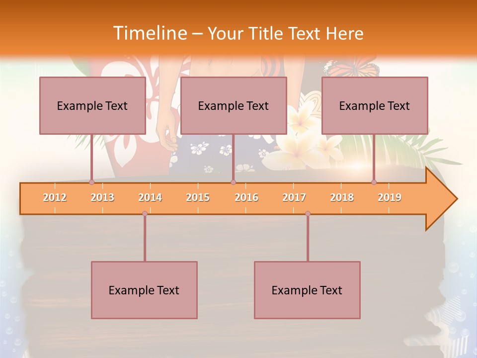 Nature Background Abstract PowerPoint Template