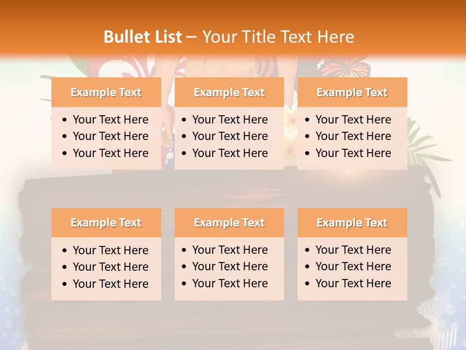 Nature Background Abstract PowerPoint Template