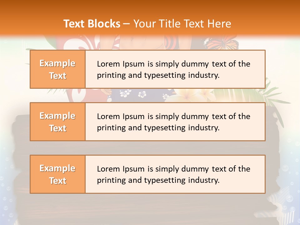 Nature Background Abstract PowerPoint Template