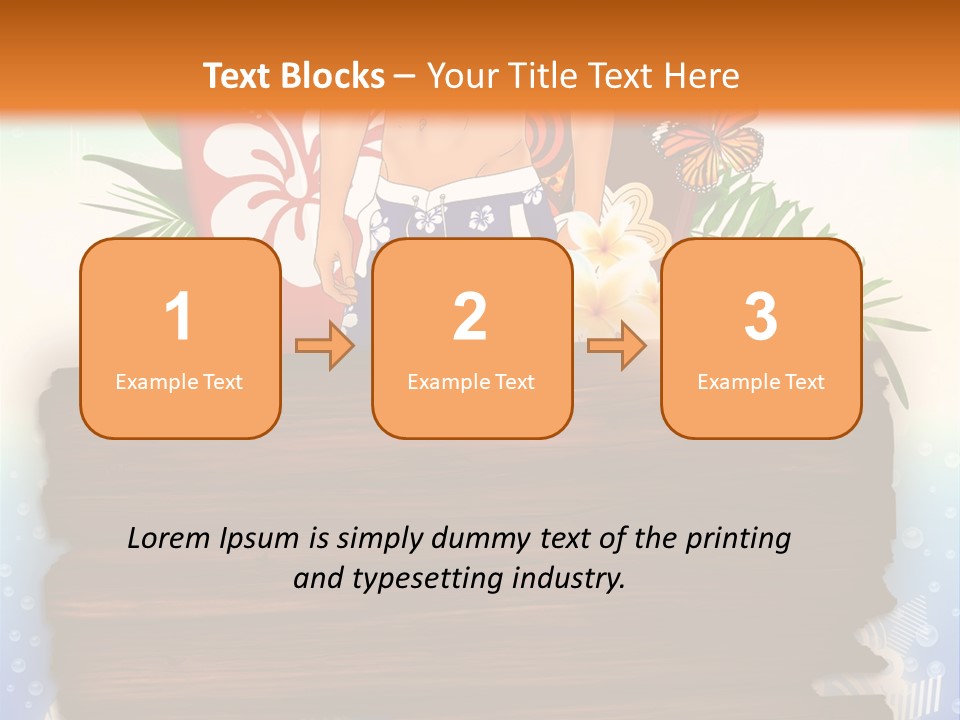 Nature Background Abstract PowerPoint Template