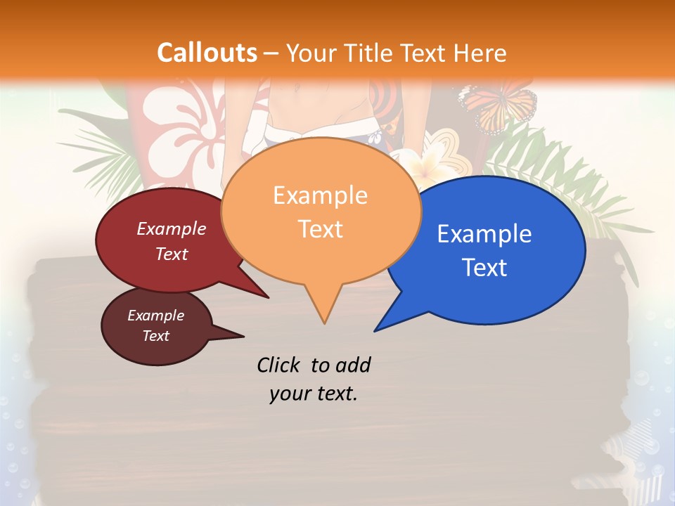 Nature Background Abstract PowerPoint Template