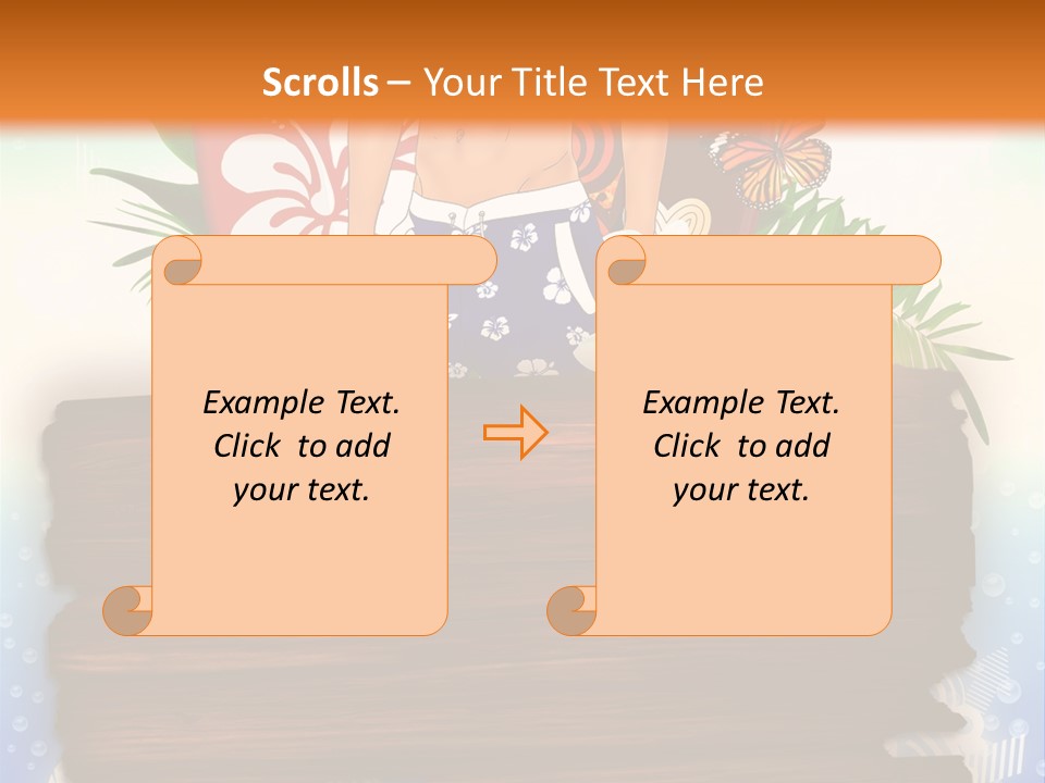 Nature Background Abstract PowerPoint Template