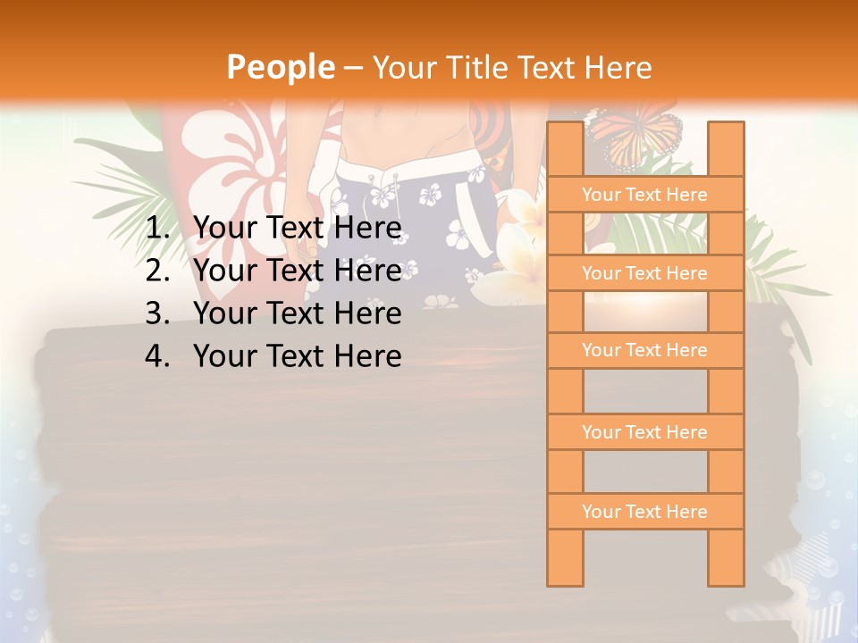 Nature Background Abstract PowerPoint Template