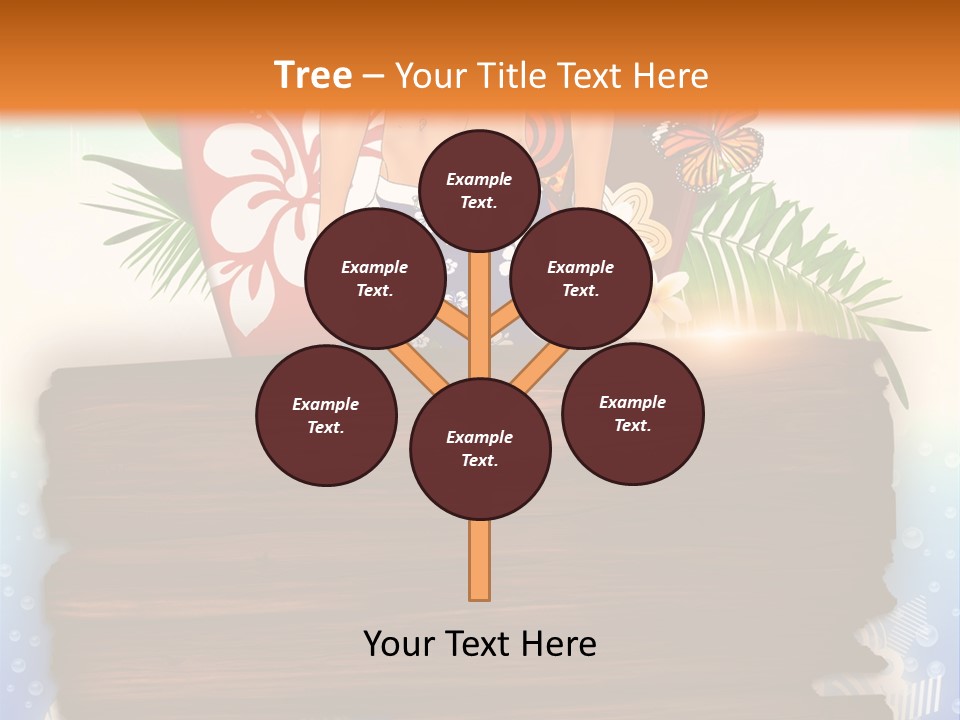 Nature Background Abstract PowerPoint Template