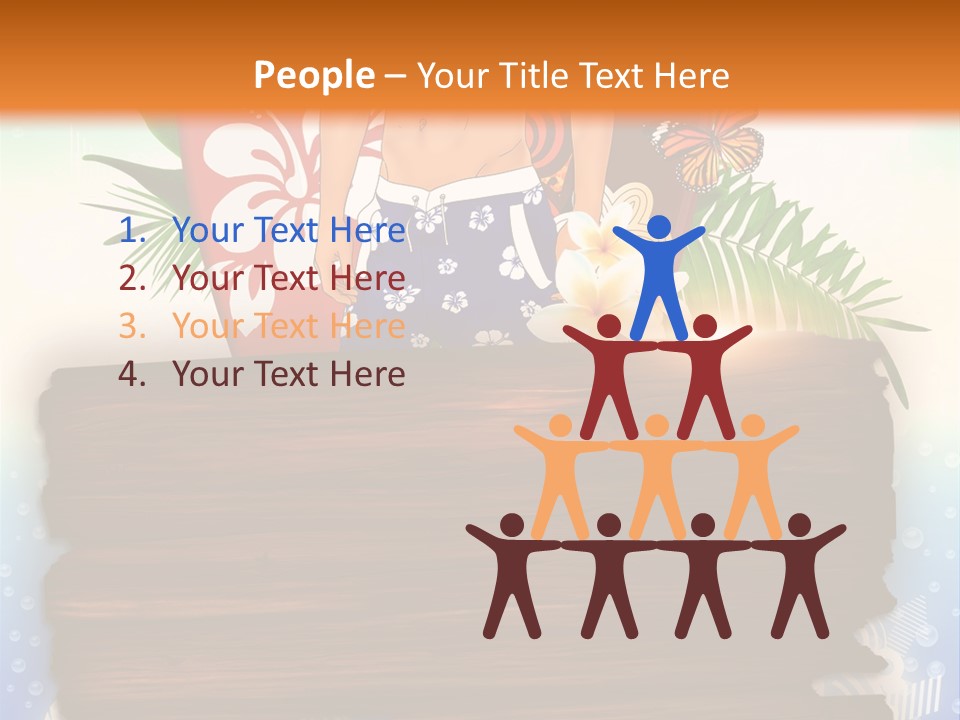 Nature Background Abstract PowerPoint Template