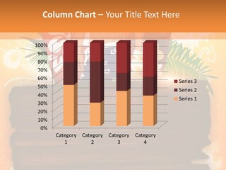 Hand Summer Texture PowerPoint Template