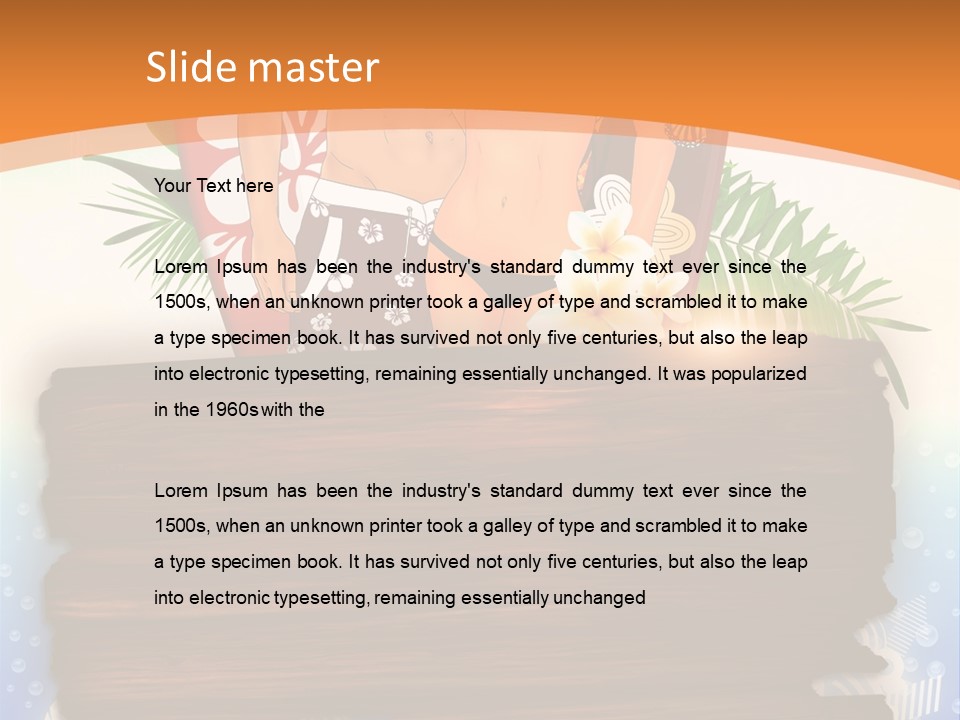 Freedom Retro Erotic PowerPoint Template