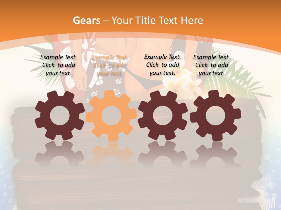 Freedom Retro Erotic PowerPoint Template