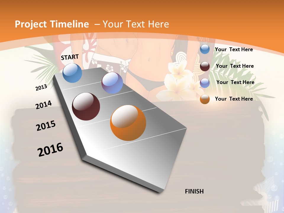 Freedom Retro Erotic PowerPoint Template