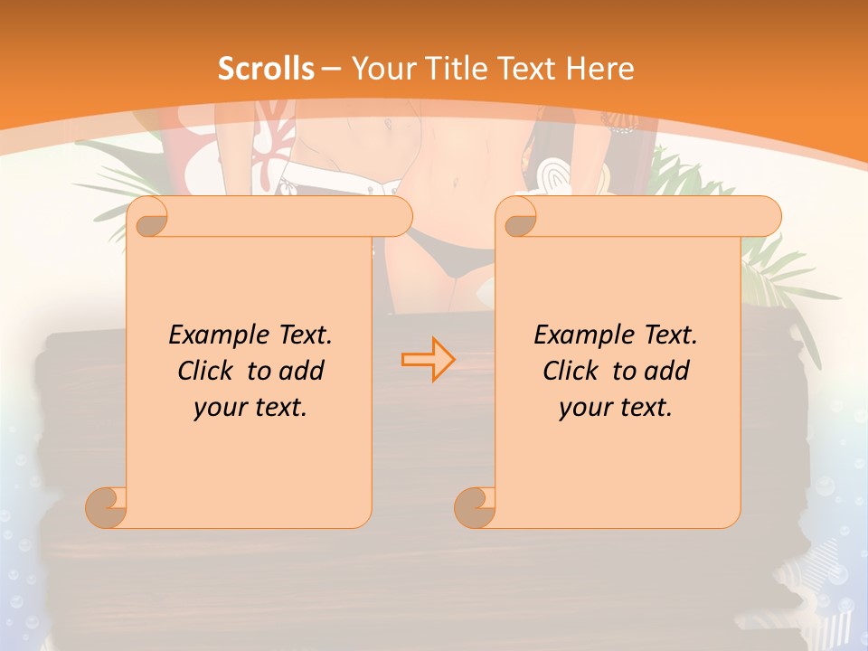 Freedom Retro Erotic PowerPoint Template